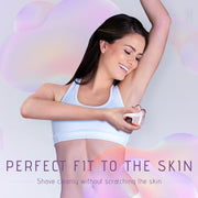 Electric Shavers for Women | 5-in-1 Cordless Painless Hair Remover for Legs, Bikini, Face, and Lips | Gentle Electric Razor for Sensitive Skin