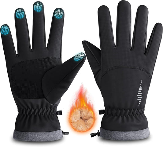 rivmount Winter Gloves Women Men Waterproof Windproof, Cold Weather Warm Gloves with Touchscreen Fingers, for Running, Driving, Cycling, Biking, Riding, Walking, Hiking, Outdoor Sports, Daily Work