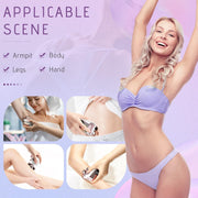 Electric Shavers for Women | 5-in-1 Cordless Painless Hair Remover for Legs, Bikini, Face, and Lips | Gentle Electric Razor for Sensitive Skin