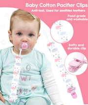 Baby Care Kit for Newborns, Safety Grooming Set, Baby Essentials, Hair Brush, Nail Clipper, Thermometer, Pacifier Clip (Pink)