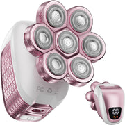 Electric Shavers for Women | 5-in-1 Cordless Painless Hair Remover for Legs, Bikini, Face, and Lips | Gentle Electric Razor for Sensitive Skin