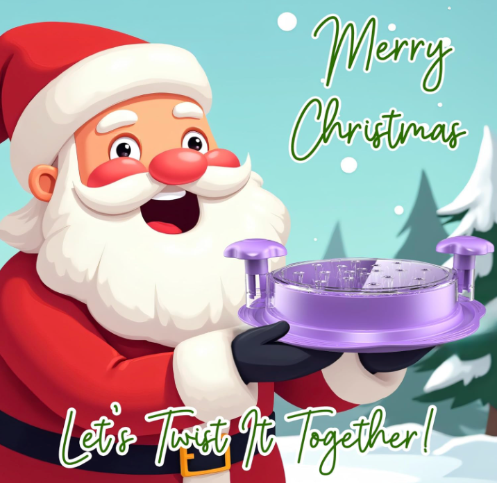 Chicken Shredder Large Chicken Breast Shredder Tool Twist with Brush&Fork, Visible Meat Shredder Machine, Anti-Slip Strip, Ergonomic Handle, BPA Free, Suitable for Pork Beef Chicken(Purple)