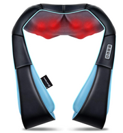 Mo Cuishle Shiatsu Back Shoulder and Neck Massager with Heat, Electric Deep Tissue 4D Kneading Massage, Best Gifts for Women Men Mom Dad, Fathers Day, Mothers Day, Christmas Gifts