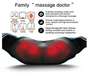 Mo Cuishle Shiatsu Back Shoulder and Neck Massager with Heat, Electric Deep Tissue 4D Kneading Massage, Best Gifts for Women Men Mom Dad, Fathers Day, Mothers Day, Christmas Gifts