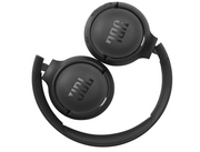 JBL Tune 510BT - Bluetooth headphones with up to 40 hours battery, microphone for call, foldable and comfortable, Android and iOs compatible (Black)